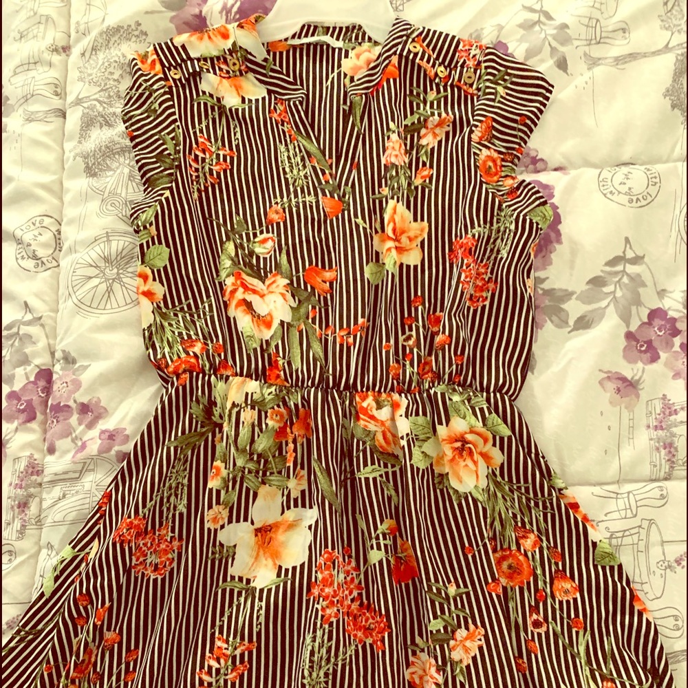 Floral spring/summer casual dress